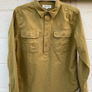 Moleskin Long-Sleeve Pullover Workshirt